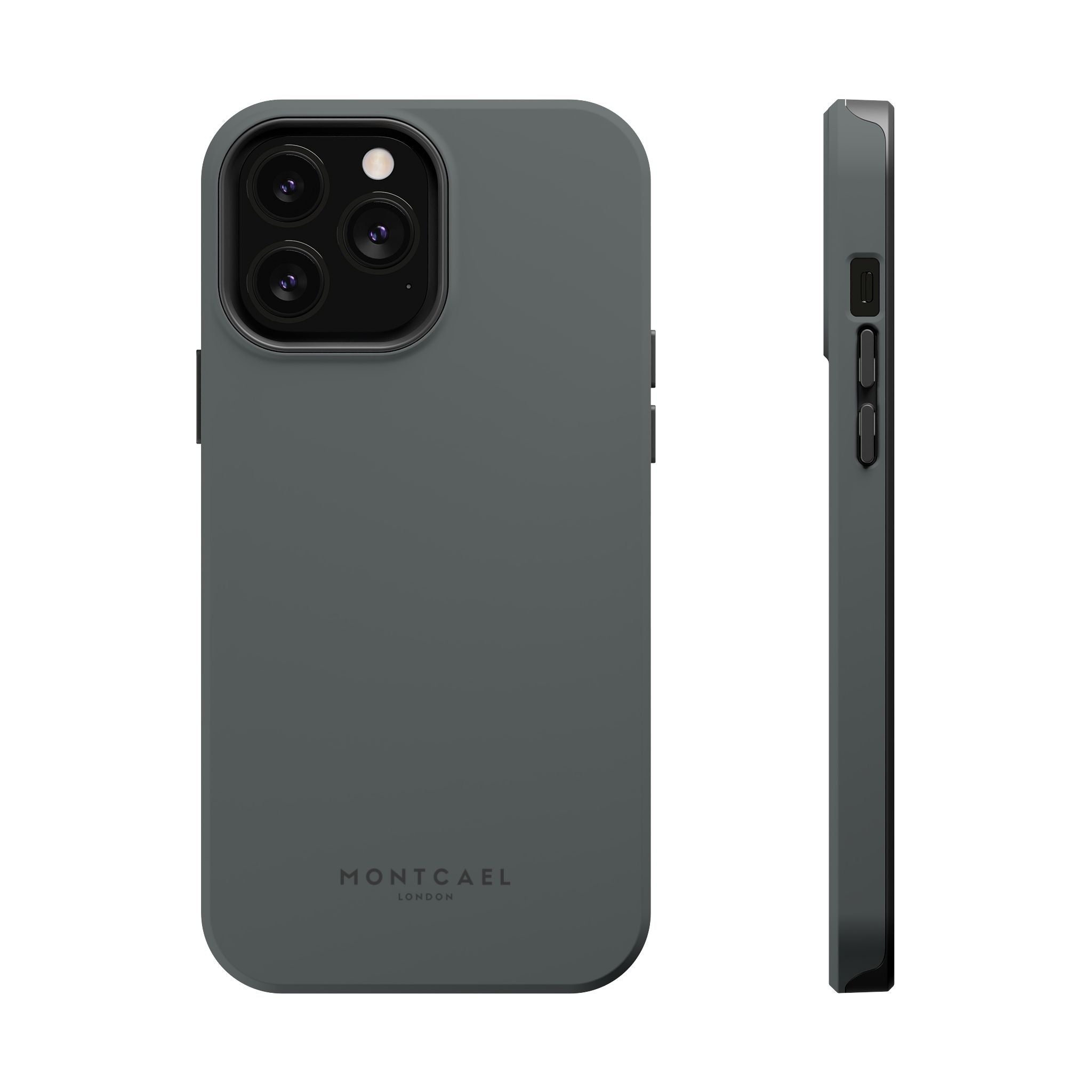Dark Grey — Magnetic Impact-Resistant Phone Case — Slim Shockproof MagSafe-Compatible (Compatible with iPhone and Samsung only)