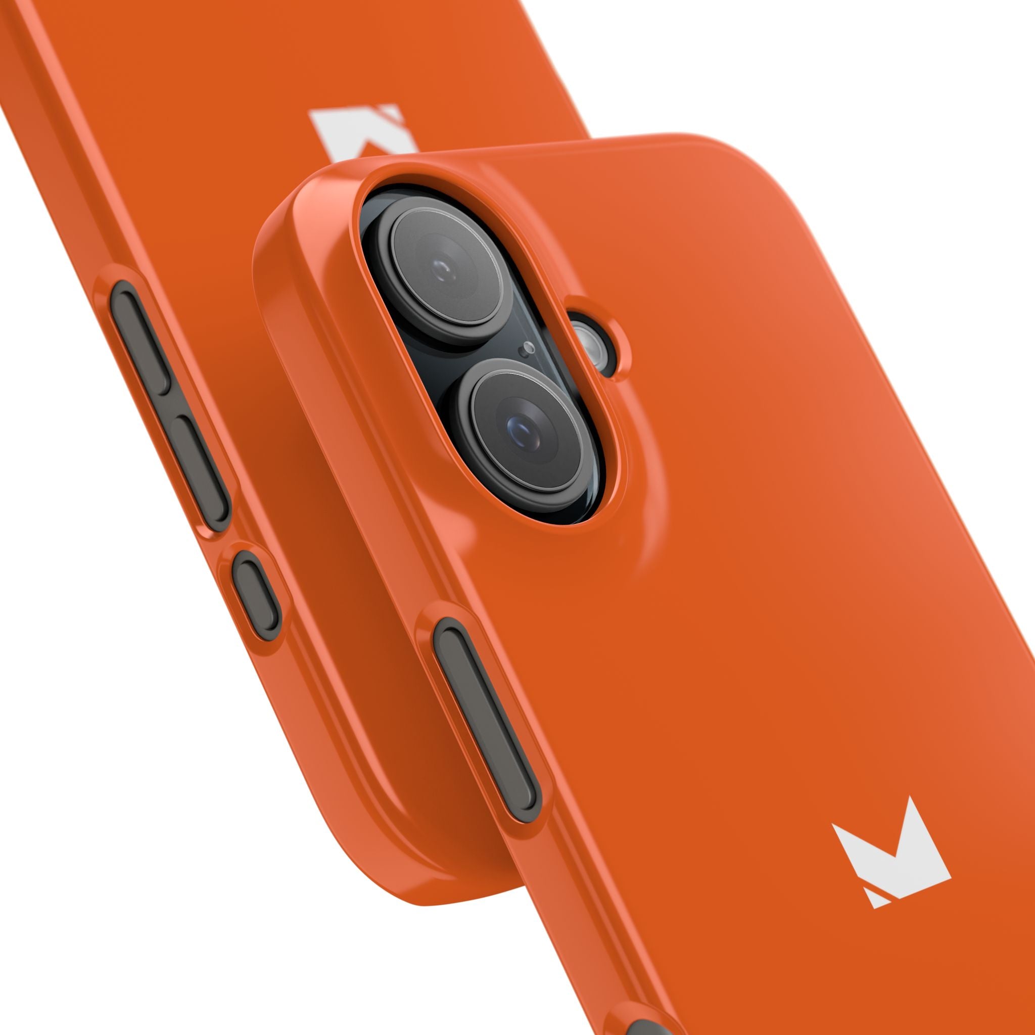 Orange — Slim Matte Protective Phone Case (Compatible with iPhone only)