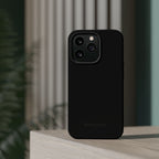 Black — Magnetic Impact-Resistant Phone Case — Slim Shockproof MagSafe-Compatible (Compatible with iPhone and Samsung only)