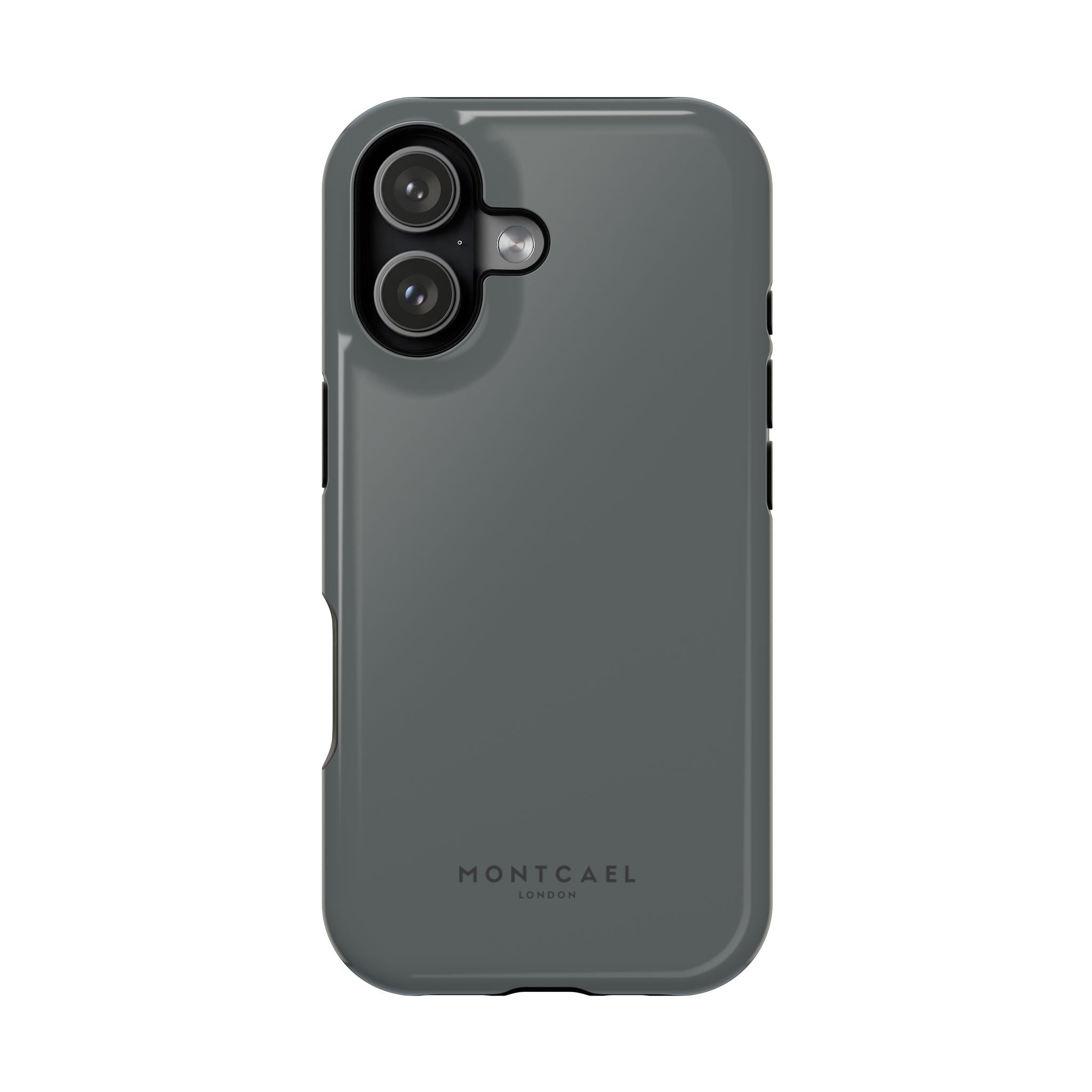 Dark Grey — Magnetic Impact-Resistant Phone Case — Slim Shockproof MagSafe-Compatible (Compatible with iPhone and Samsung only)