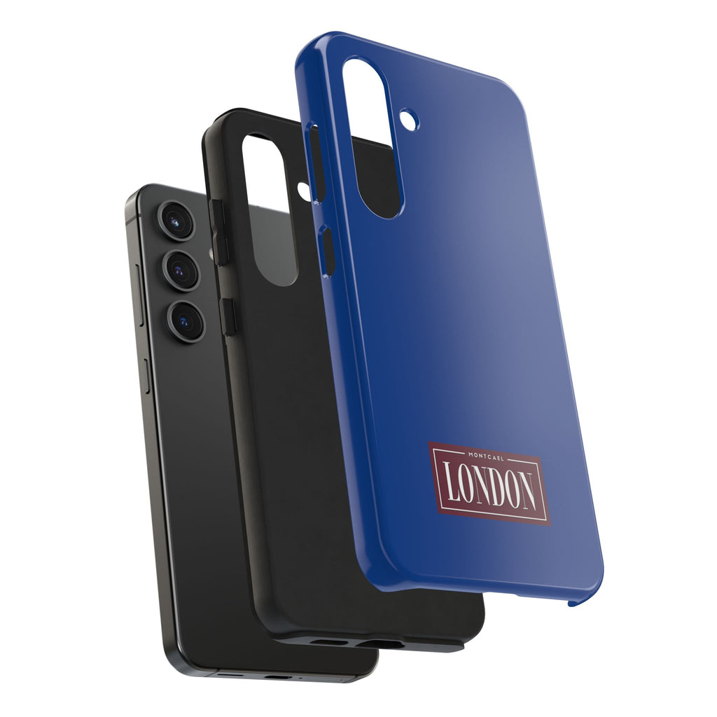 London City Tough Phone Case  — Dark Blue (Compatible with iPhone and Samsung only)