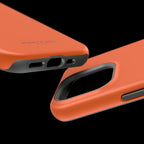 Orange — Magnetic Impact-Resistant Phone Case — Slim Shockproof MagSafe-Compatible (Compatible with iPhone and Samsung only)