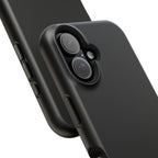 Black — Magnetic Impact-Resistant Phone Case — Slim Shockproof MagSafe-Compatible (Compatible with iPhone and Samsung only)