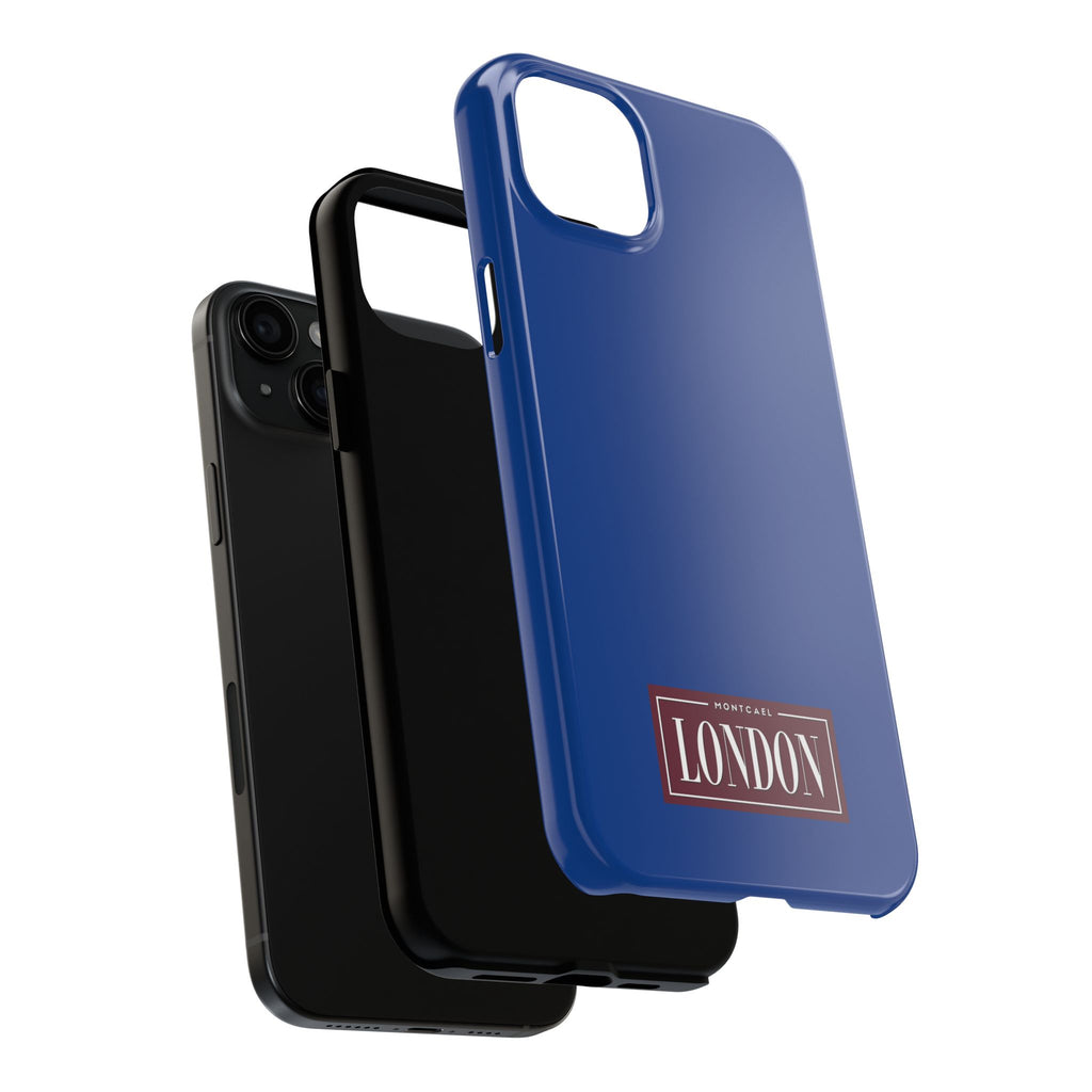 London City Tough Phone Case  — Dark Blue (Compatible with iPhone and Samsung only)