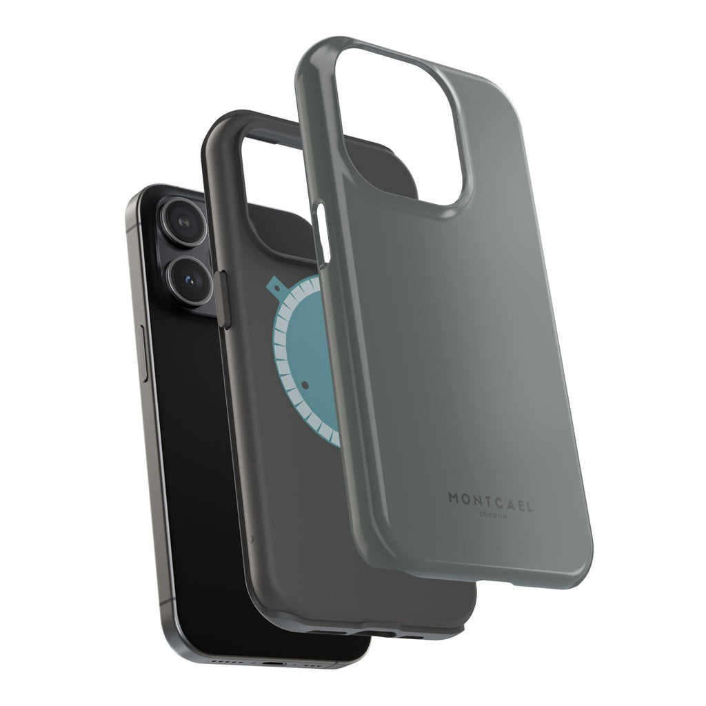 Dark Grey — Magnetic Impact-Resistant Phone Case — Slim Shockproof MagSafe-Compatible (Compatible with iPhone and Samsung only)