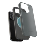 Dark Grey — Magnetic Impact-Resistant Phone Case — Slim Shockproof MagSafe-Compatible (Compatible with iPhone and Samsung only)