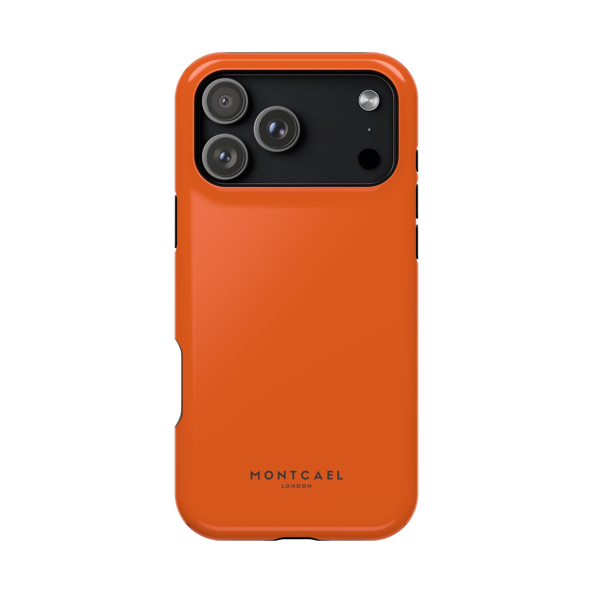 Orange — Magnetic Impact-Resistant Phone Case — Slim Shockproof MagSafe-Compatible (Compatible with iPhone and Samsung only)