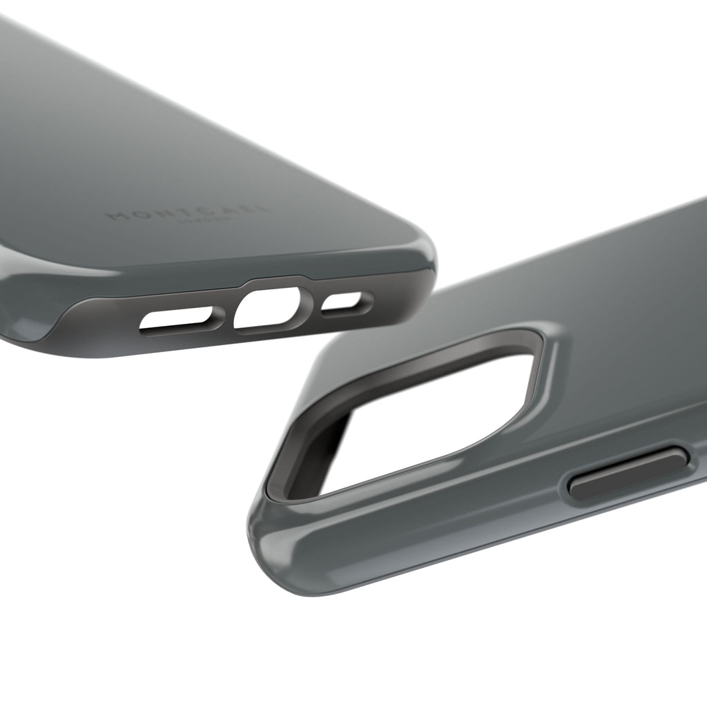 Dark Grey — Magnetic Impact-Resistant Phone Case — Slim Shockproof MagSafe-Compatible (Compatible with iPhone and Samsung only)