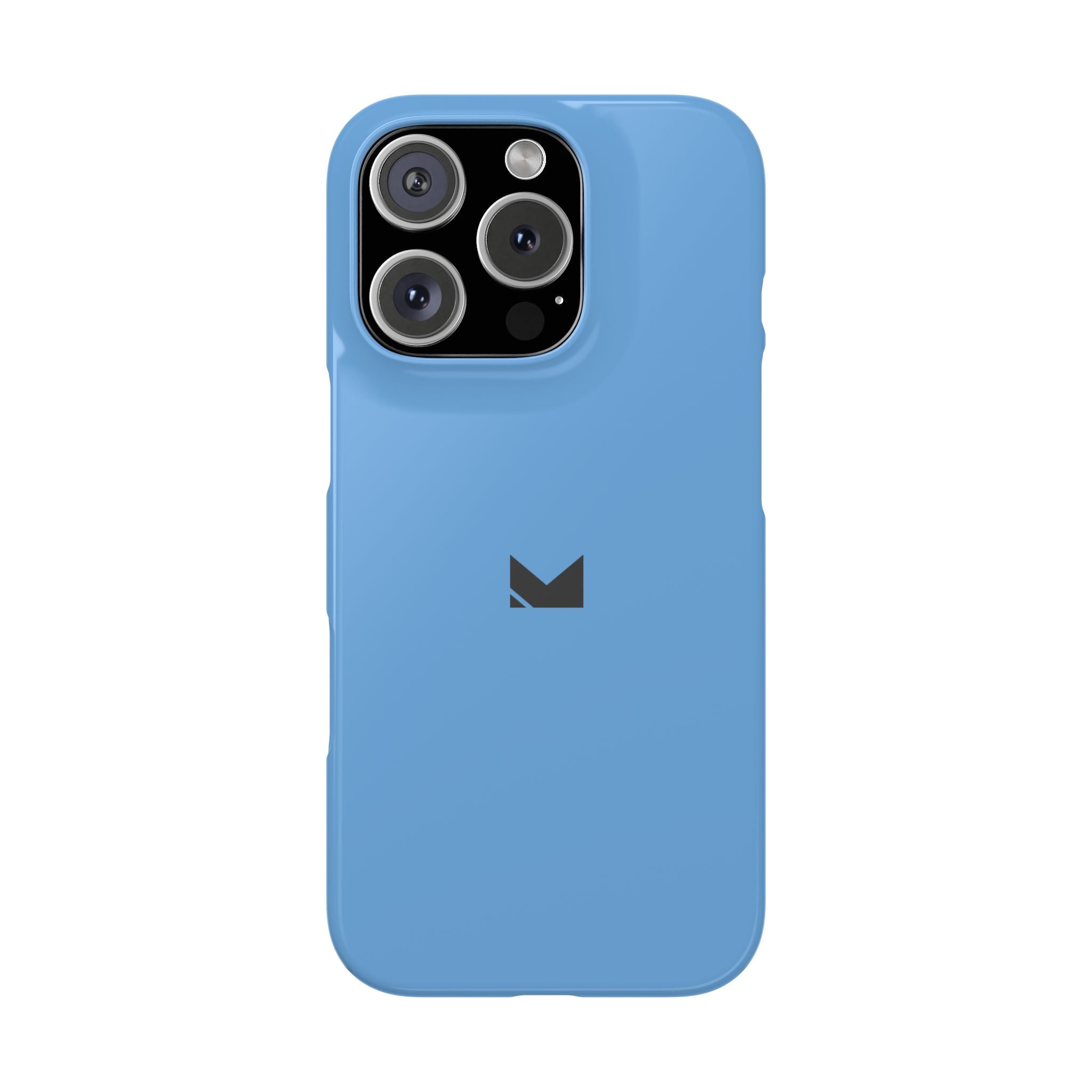 Light Blue — Slim Matte Protective Phone Case (Compatible with iPhone only)