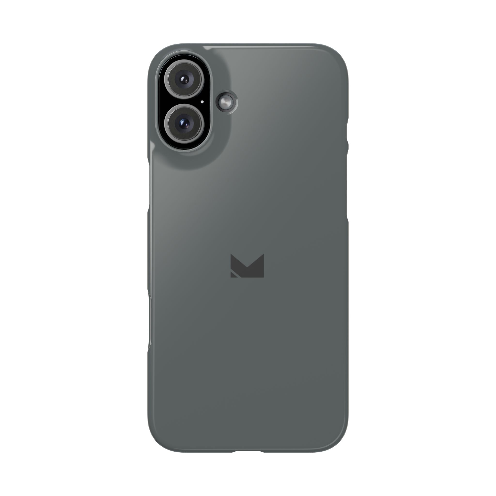 Dark Grey — Slim Matte Protective Phone Case (Compatible with iPhone only)