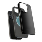 Black — Magnetic Impact-Resistant Phone Case — Slim Shockproof MagSafe-Compatible (Compatible with iPhone and Samsung only)
