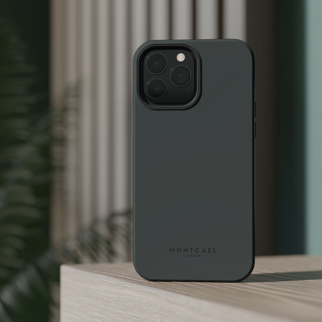 Dark Grey — Magnetic Impact-Resistant Phone Case — Slim Shockproof MagSafe-Compatible (Compatible with iPhone and Samsung only)