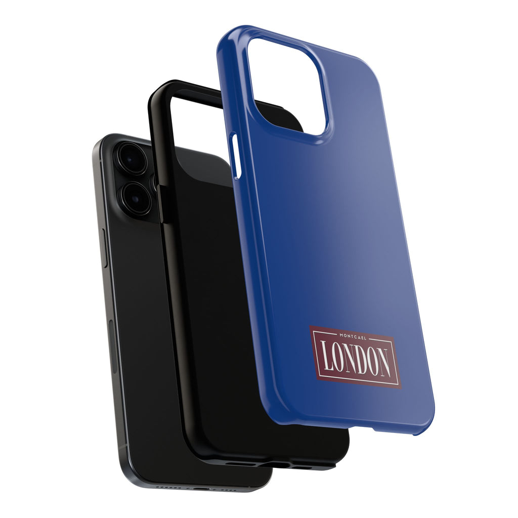 London City Tough Phone Case  — Dark Blue (Compatible with iPhone and Samsung only)
