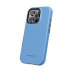 Light Blue — Magnetic Impact-Resistant Phone Case — Slim Shockproof MagSafe-Compatible (Compatible with iPhone and Samsung only)