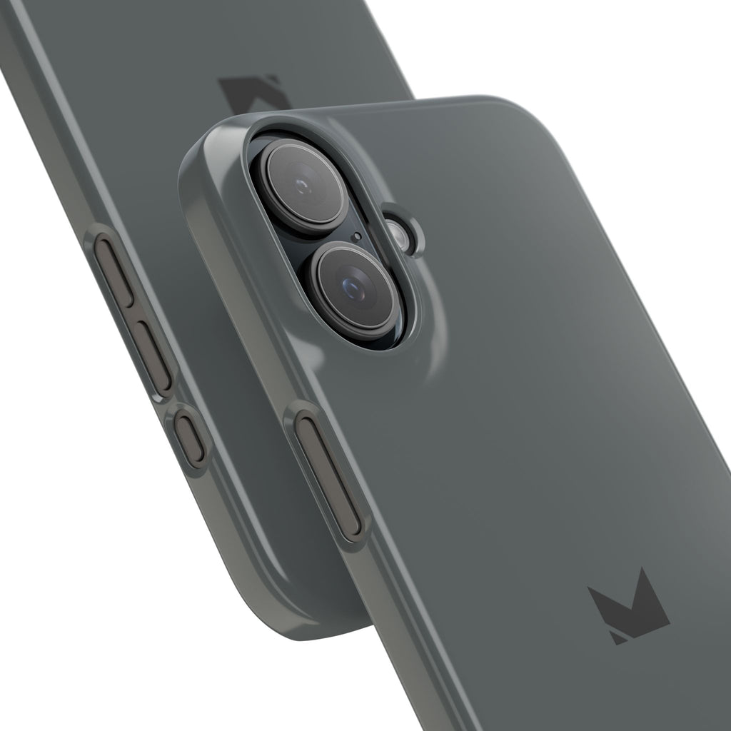 Dark Grey — Slim Matte Protective Phone Case (Compatible with iPhone only)