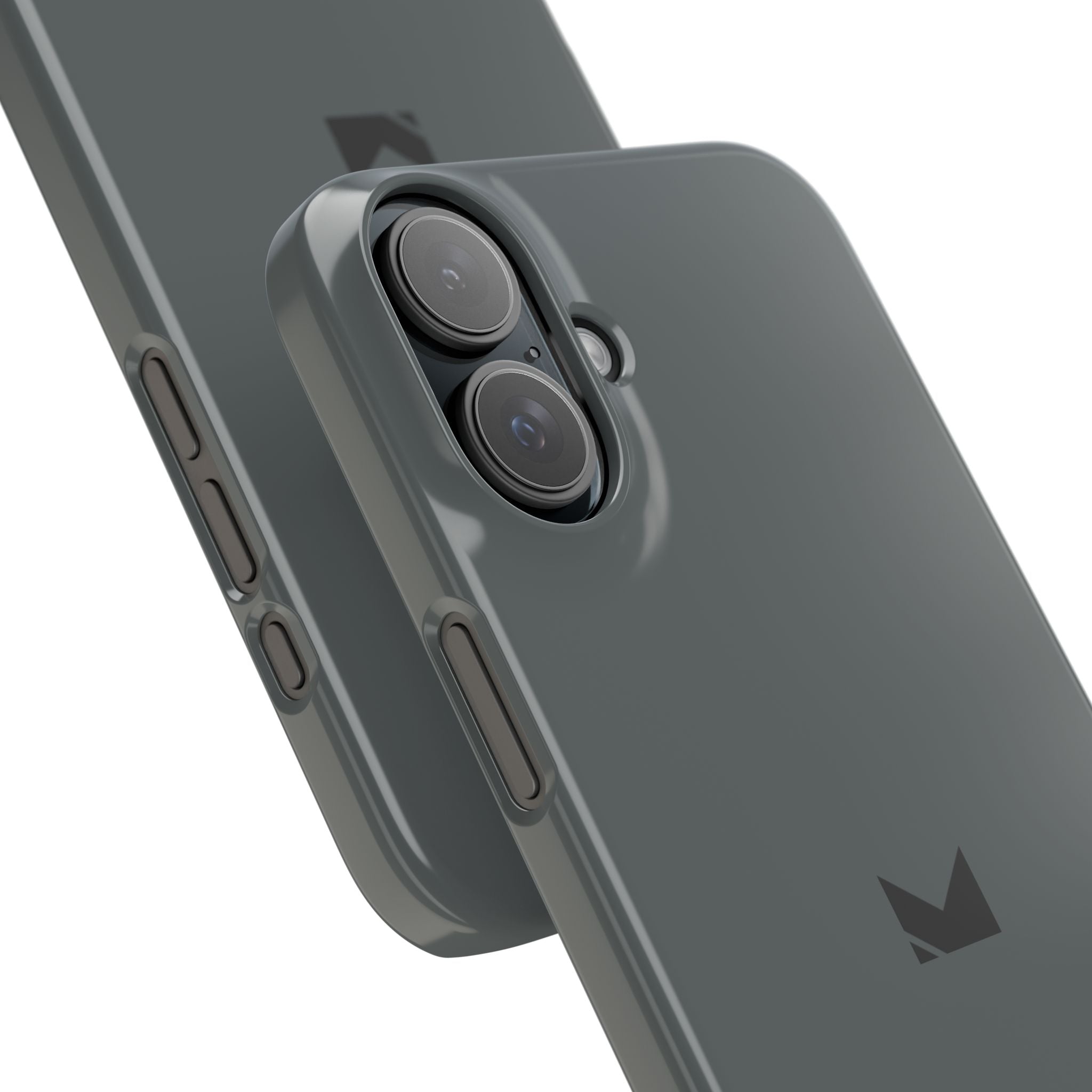Dark Grey — Slim Matte Protective Phone Case (Compatible with iPhone only)