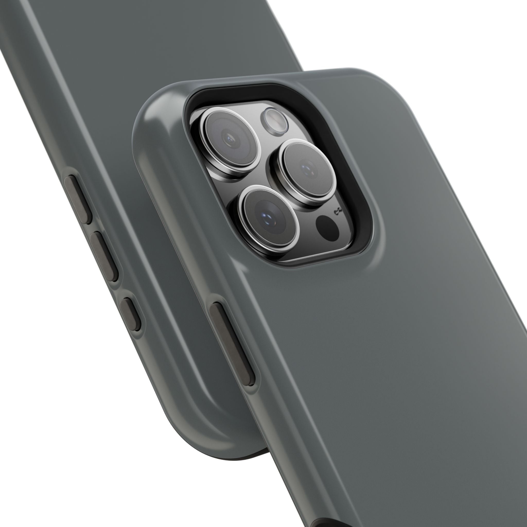 Dark Grey — Magnetic Impact-Resistant Phone Case — Slim Shockproof MagSafe-Compatible (Compatible with iPhone and Samsung only)
