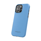 Light Blue — Magnetic Impact-Resistant Phone Case — Slim Shockproof MagSafe-Compatible (Compatible with iPhone and Samsung only)