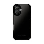 Black — Magnetic Impact-Resistant Phone Case — Slim Shockproof MagSafe-Compatible (Compatible with iPhone and Samsung only)