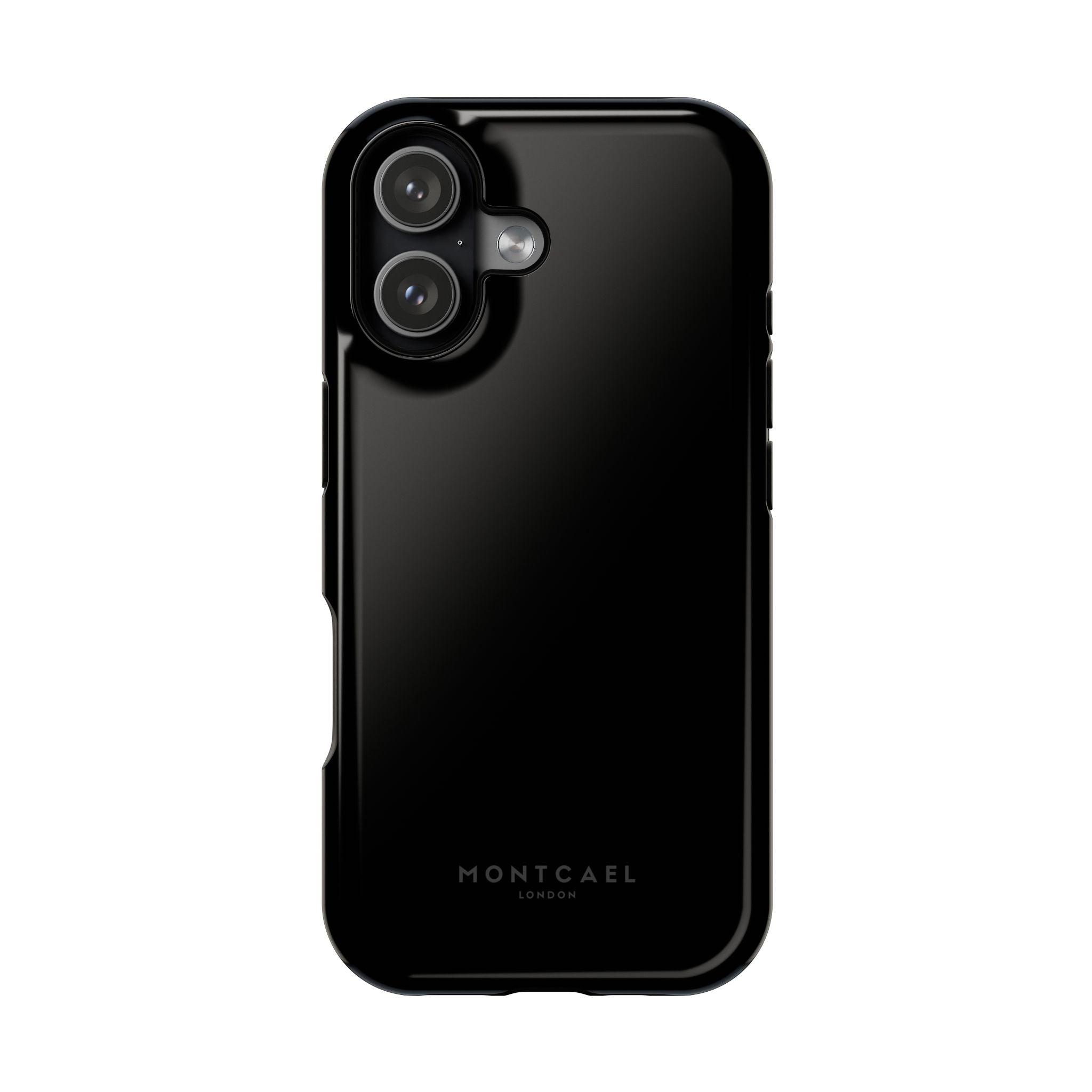 Black — Magnetic Impact-Resistant Phone Case — Slim Shockproof MagSafe-Compatible (Compatible with iPhone and Samsung only)