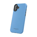 Light Blue — Magnetic Impact-Resistant Phone Case — Slim Shockproof MagSafe-Compatible (Compatible with iPhone and Samsung only)