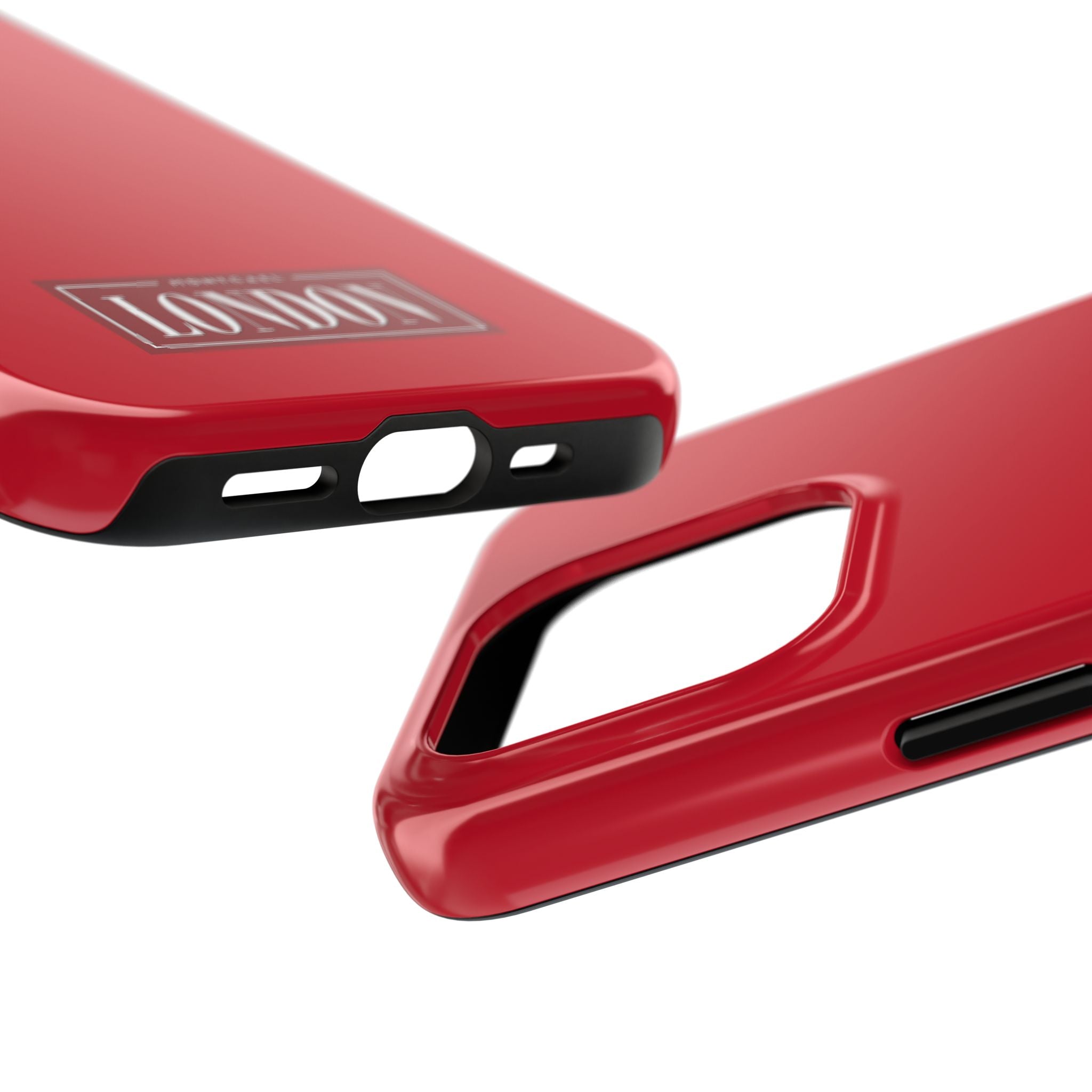 London City Tough Phone Case — Dark Red (Compatible with iPhone and Samsung only)