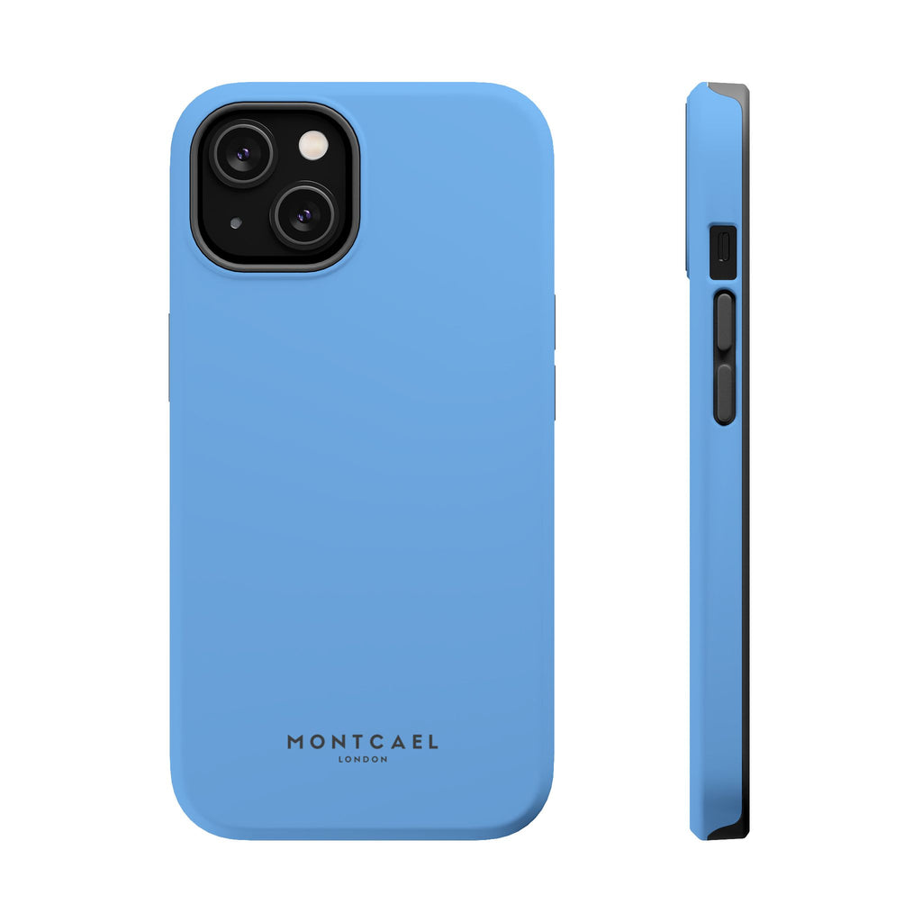 Light Blue — Magnetic Impact-Resistant Phone Case — Slim Shockproof MagSafe-Compatible (Compatible with iPhone and Samsung only)