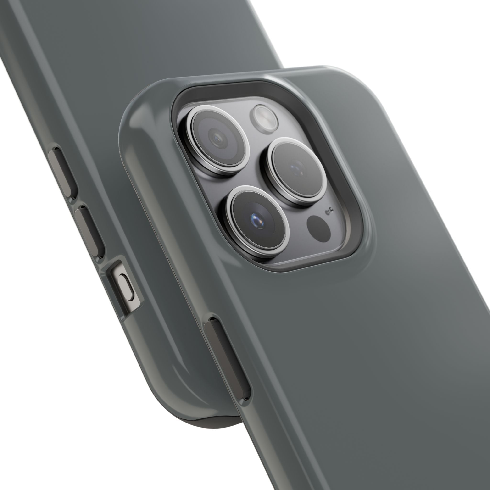 Dark Grey — Magnetic Impact-Resistant Phone Case — Slim Shockproof MagSafe-Compatible (Compatible with iPhone and Samsung only)