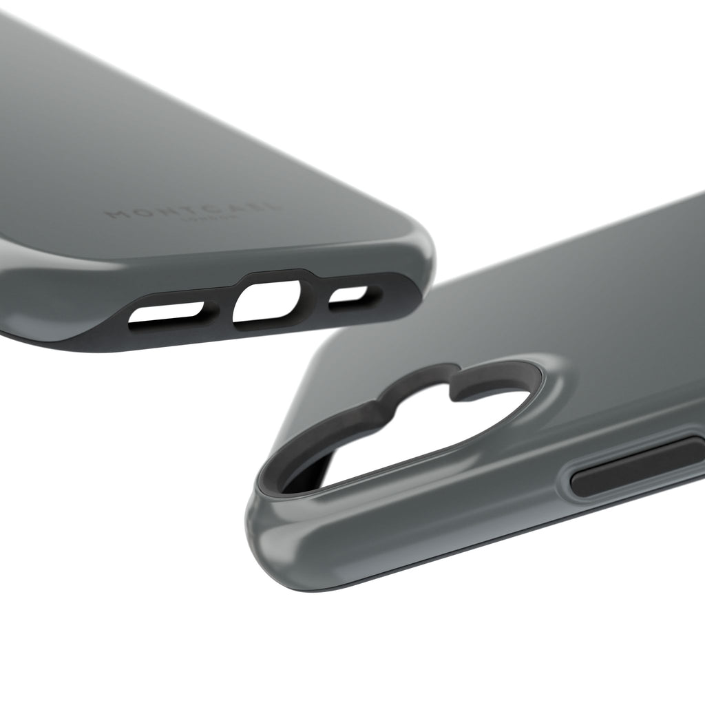 Dark Grey — Magnetic Impact-Resistant Phone Case — Slim Shockproof MagSafe-Compatible (Compatible with iPhone and Samsung only)