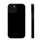 Black — Magnetic Impact-Resistant Phone Case — Slim Shockproof MagSafe-Compatible (Compatible with iPhone and Samsung only)