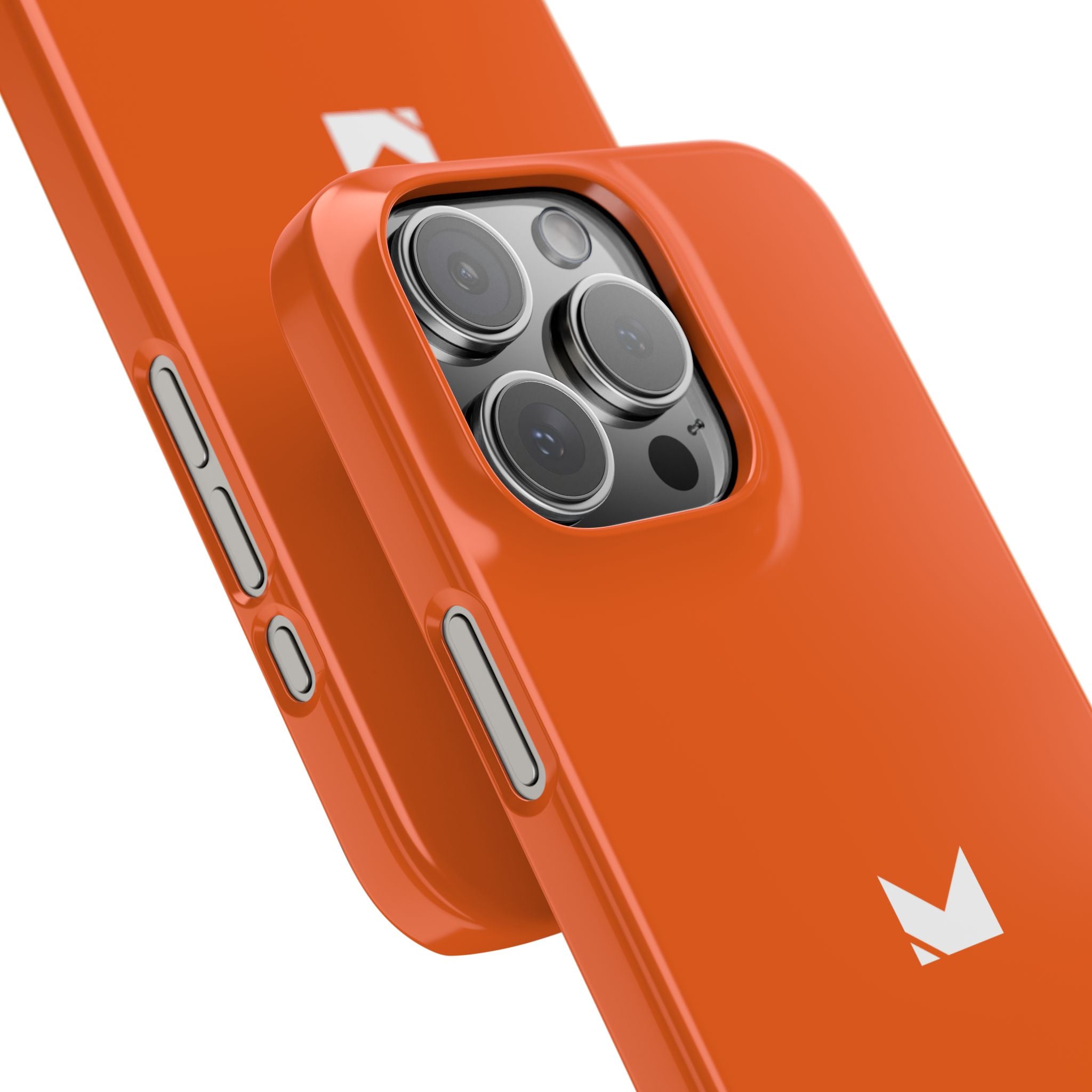 Orange — Slim Matte Protective Phone Case (Compatible with iPhone only)