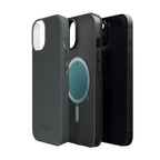 Dark Grey — Magnetic Impact-Resistant Phone Case — Slim Shockproof MagSafe-Compatible (Compatible with iPhone and Samsung only)