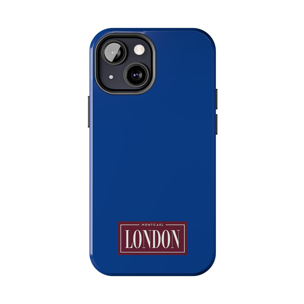 London City Tough Phone Case  — Dark Blue (Compatible with iPhone and Samsung only)