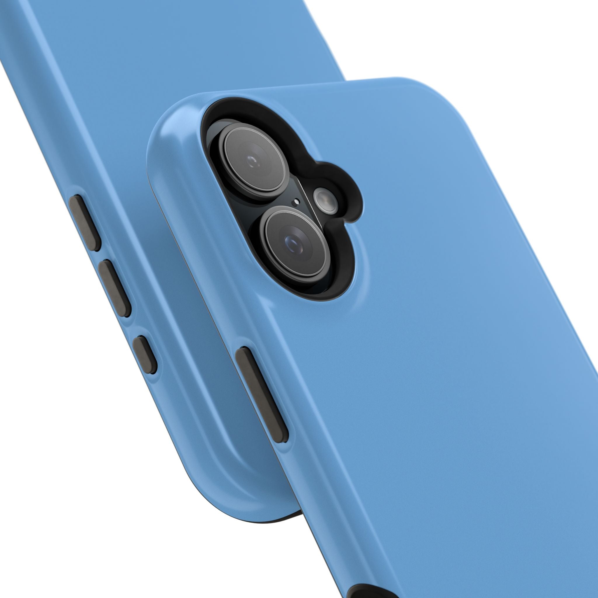 Light Blue — Magnetic Impact-Resistant Phone Case — Slim Shockproof MagSafe-Compatible (Compatible with iPhone and Samsung only)