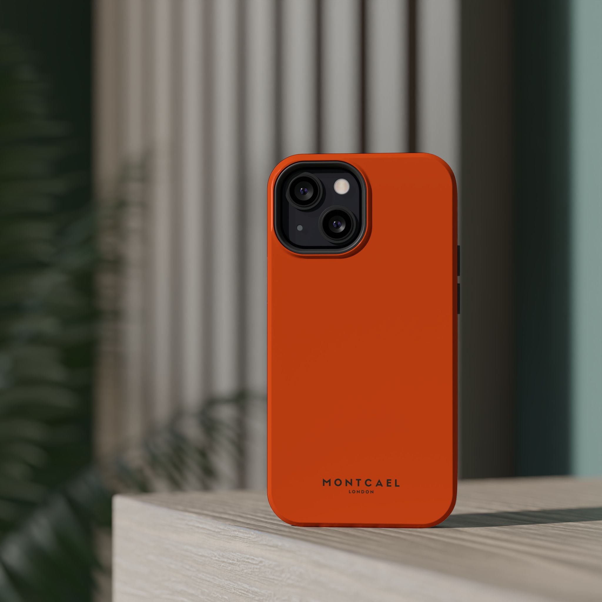 Orange — Magnetic Impact-Resistant Phone Case — Slim Shockproof MagSafe-Compatible (Compatible with iPhone and Samsung only)