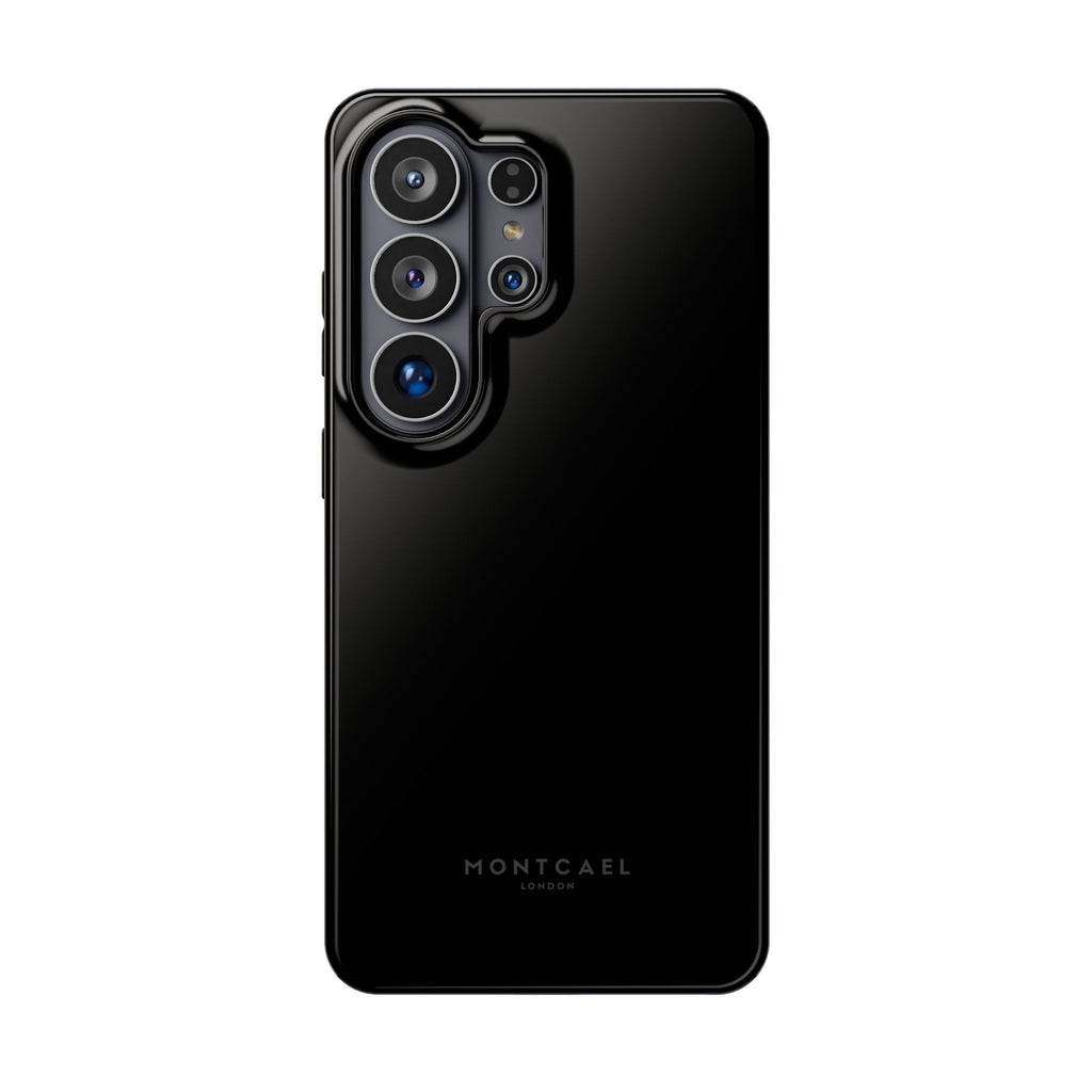 Black — Magnetic Impact-Resistant Phone Case — Slim Shockproof MagSafe-Compatible (Compatible with iPhone and Samsung only)