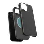 Black — Magnetic Impact-Resistant Phone Case — Slim Shockproof MagSafe-Compatible (Compatible with iPhone and Samsung only)