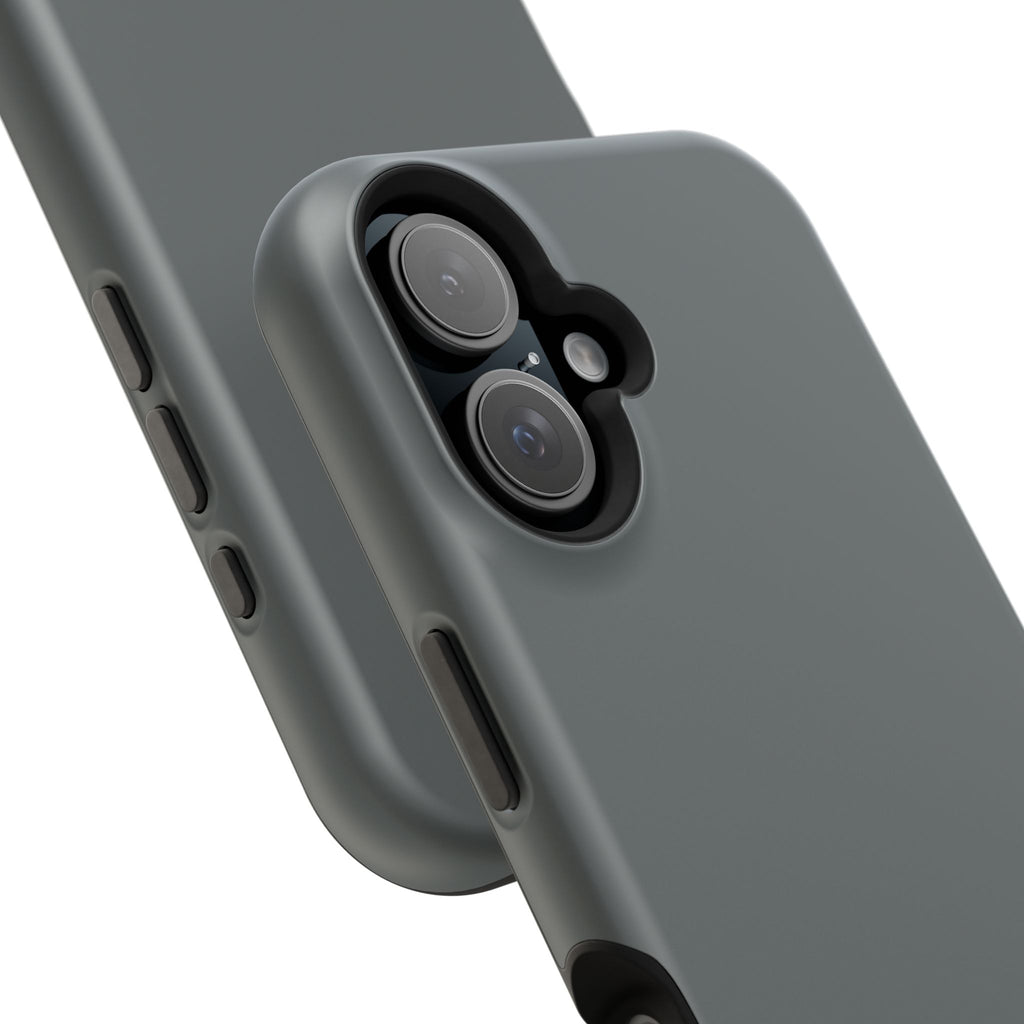 Dark Grey — Magnetic Impact-Resistant Phone Case — Slim Shockproof MagSafe-Compatible (Compatible with iPhone and Samsung only)