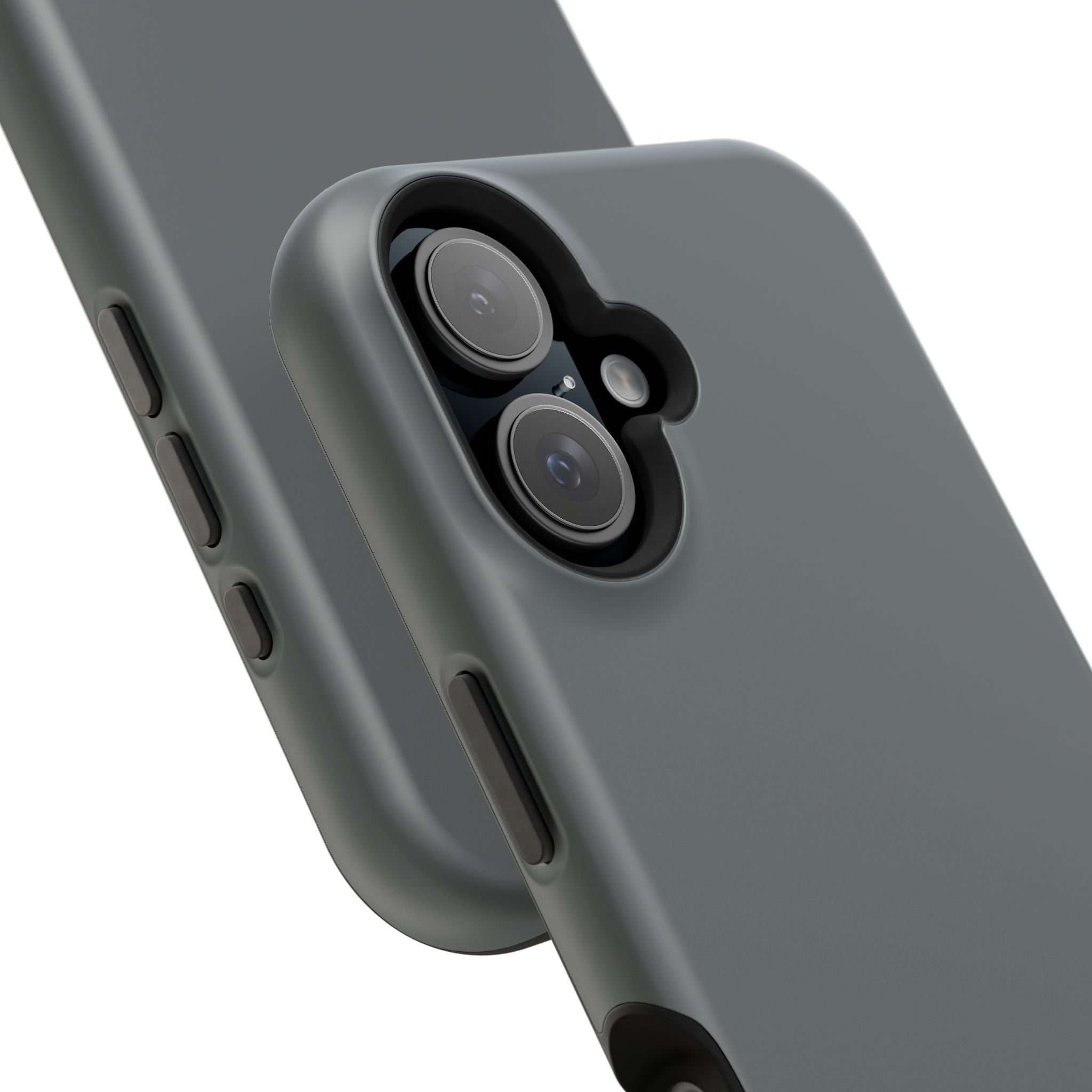 Dark Grey — Magnetic Impact-Resistant Phone Case — Slim Shockproof MagSafe-Compatible (Compatible with iPhone and Samsung only)