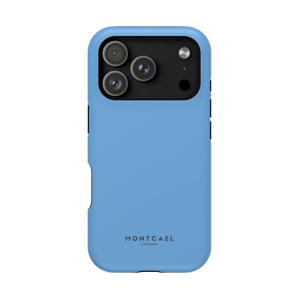 Light Blue — Magnetic Impact-Resistant Phone Case — Slim Shockproof MagSafe-Compatible (Compatible with iPhone and Samsung only)