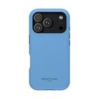 Light Blue — Magnetic Impact-Resistant Phone Case — Slim Shockproof MagSafe-Compatible (Compatible with iPhone and Samsung only)