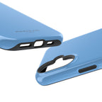 Light Blue — Magnetic Impact-Resistant Phone Case — Slim Shockproof MagSafe-Compatible (Compatible with iPhone and Samsung only)