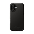 Black — Magnetic Impact-Resistant Phone Case — Slim Shockproof MagSafe-Compatible (Compatible with iPhone and Samsung only)