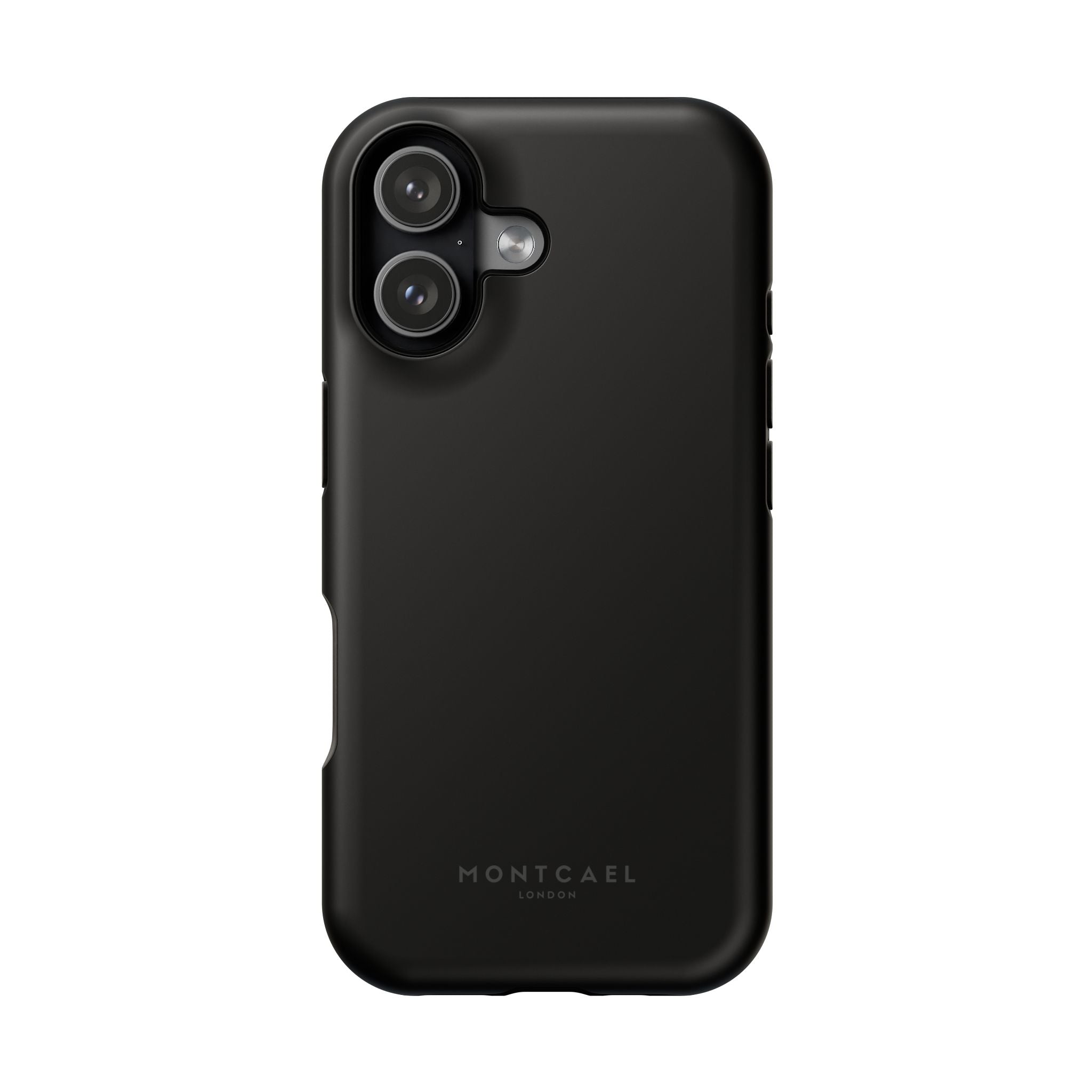 Black — Magnetic Impact-Resistant Phone Case — Slim Shockproof MagSafe-Compatible (Compatible with iPhone and Samsung only)