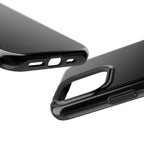Black — Magnetic Impact-Resistant Phone Case — Slim Shockproof MagSafe-Compatible (Compatible with iPhone and Samsung only)
