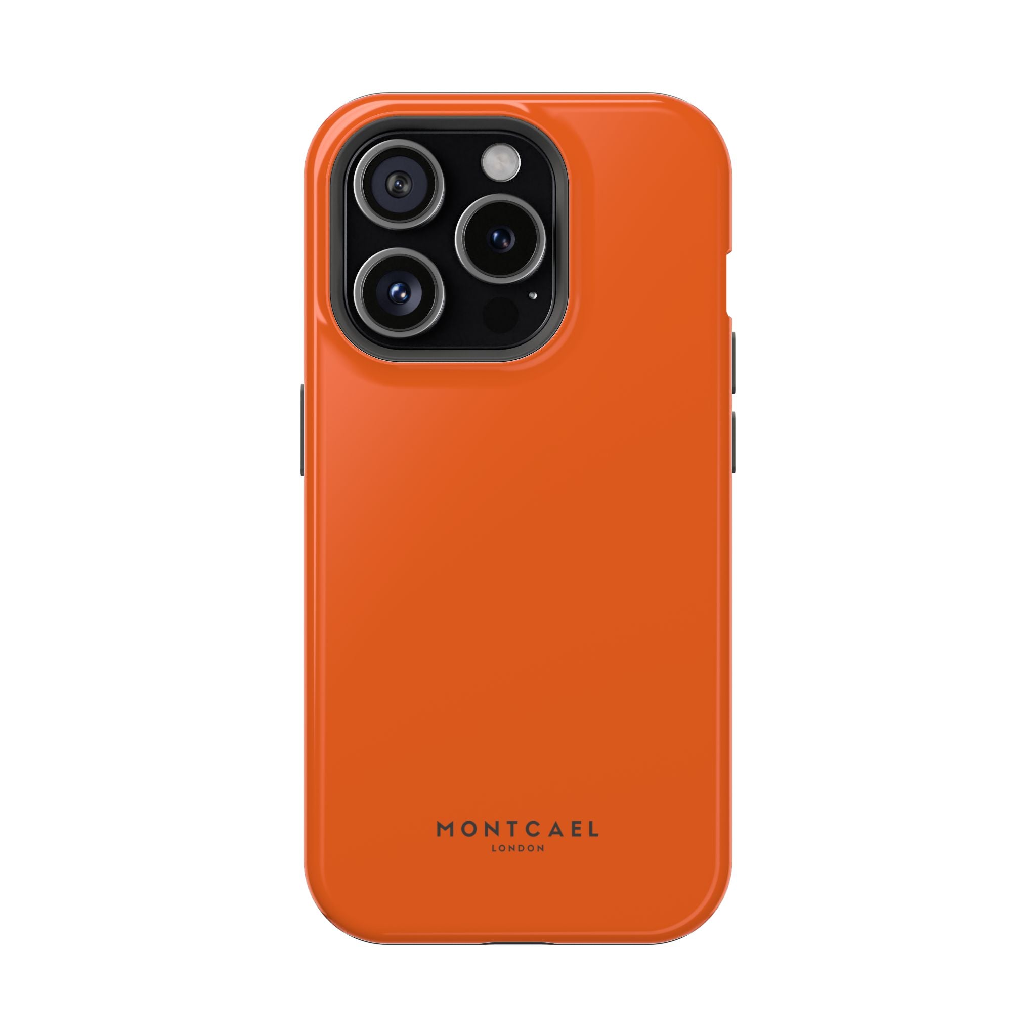 Orange — Magnetic Impact-Resistant Phone Case — Slim Shockproof MagSafe-Compatible (Compatible with iPhone and Samsung only)