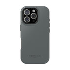 Dark Grey — Magnetic Impact-Resistant Phone Case — Slim Shockproof MagSafe-Compatible (Compatible with iPhone and Samsung only)