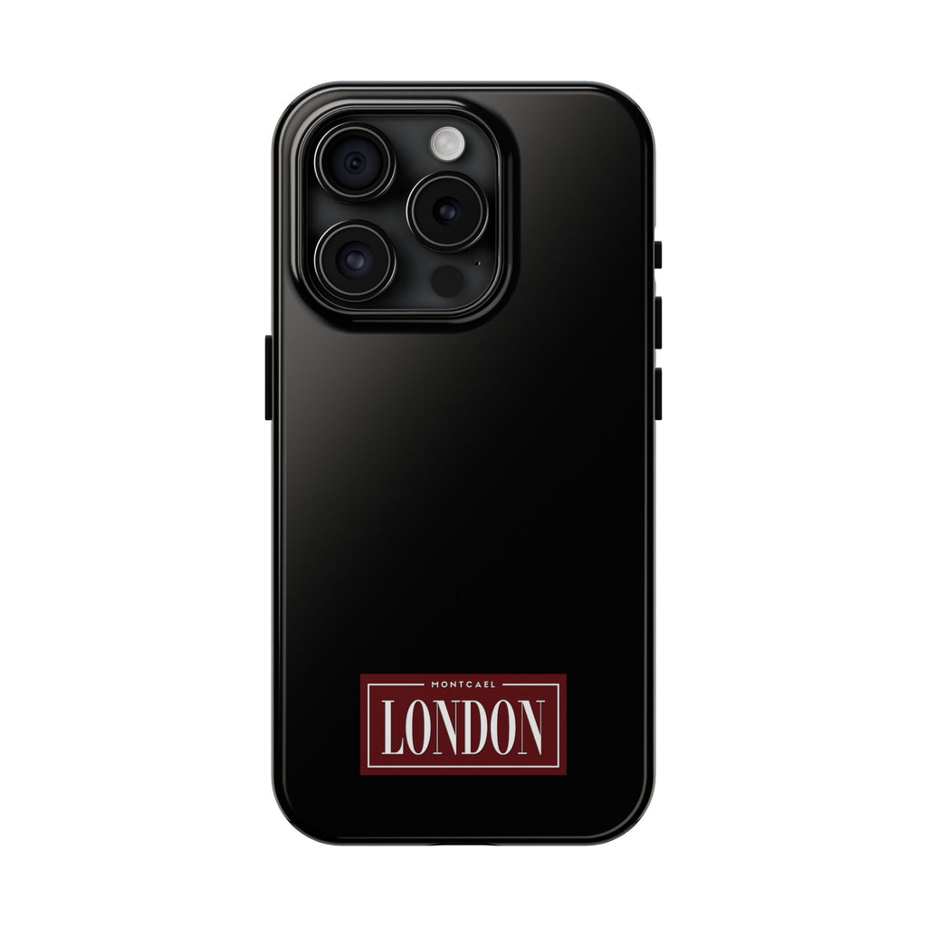 London City Tough Phone Case — Black (Compatible with iPhone and Samsung only)