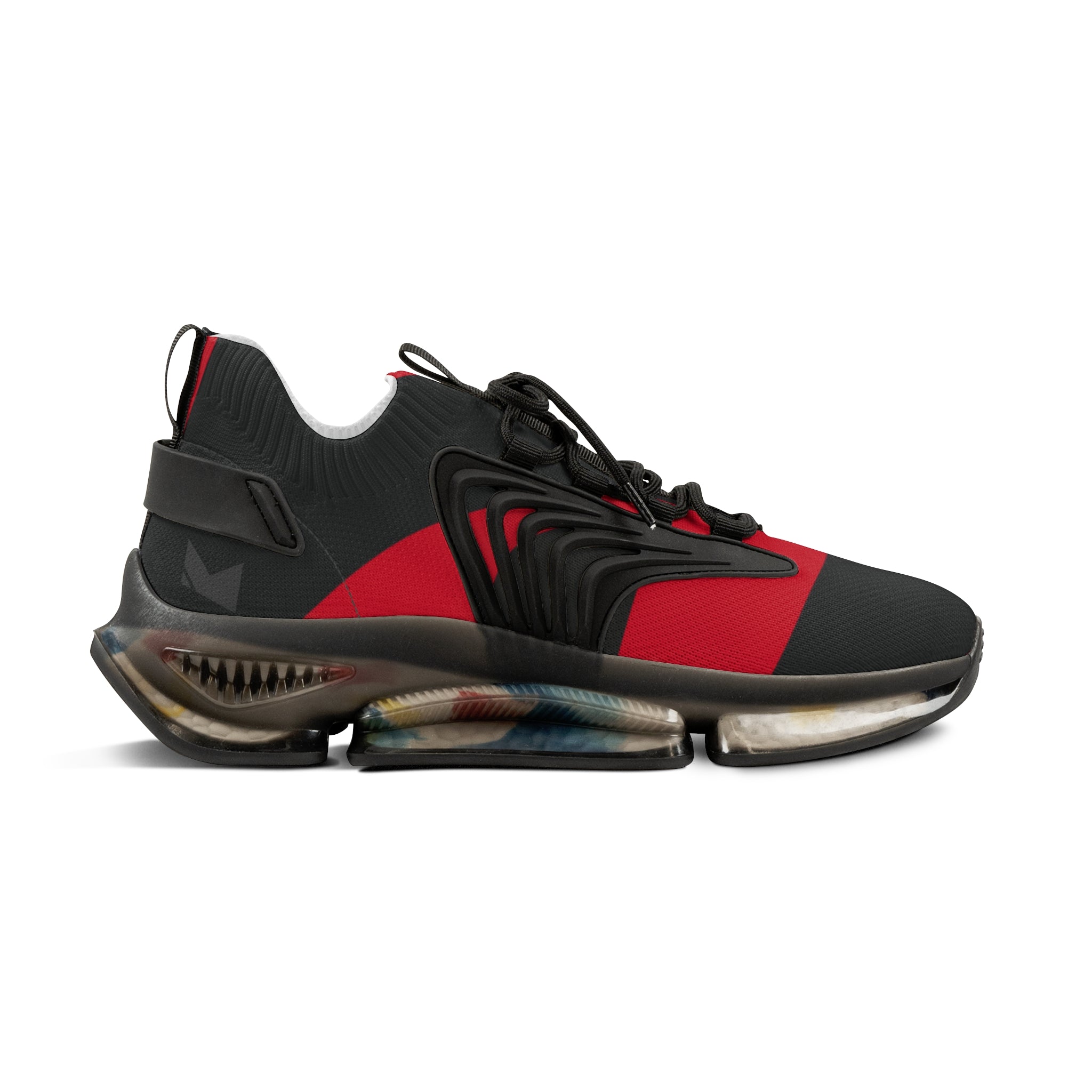 Mesh Athletic Sneakers — Red