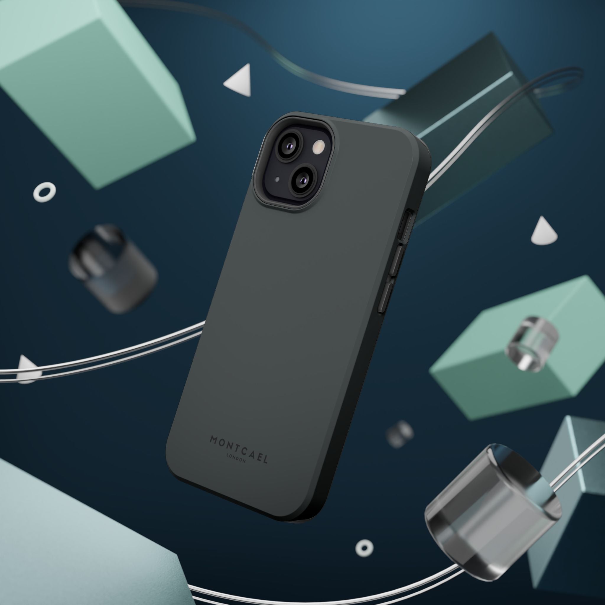 Dark Grey — Magnetic Impact-Resistant Phone Case — Slim Shockproof MagSafe-Compatible (Compatible with iPhone and Samsung only)